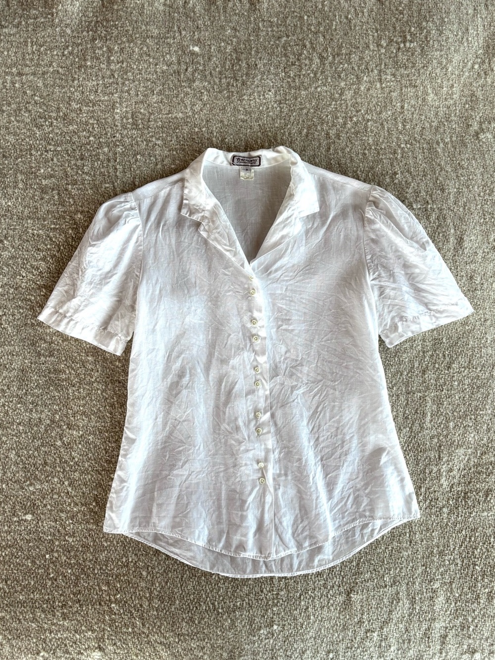 Vintage Linen Blouse